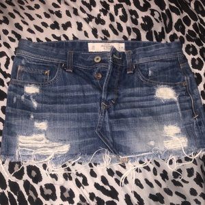 Jean skirt!